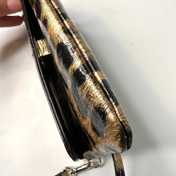 KATE SPADE | Leopard Cheetah Animal Print Crossbody | Gold Black | L141 - Picture 13 of 16